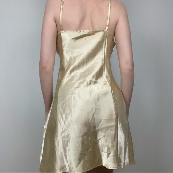 delicates Lingerie Leg Slit Slip Dress - Picture 3 of 5